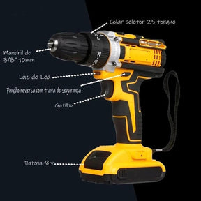 Kit Completo Parafusadeira Furadeira - (Promoção Esquenta Black Friday)