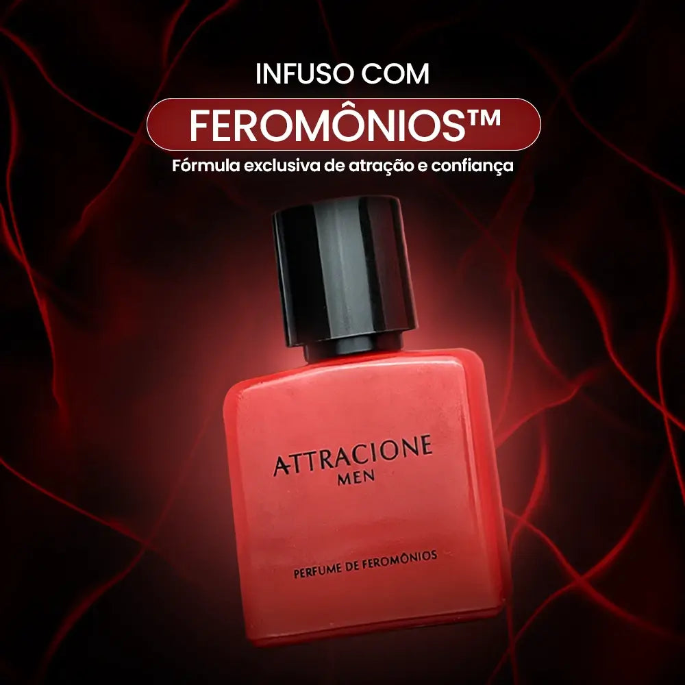 Perfume com Feromônio Ativo Attracione Men - (Promoção Esquenta Black Friday)