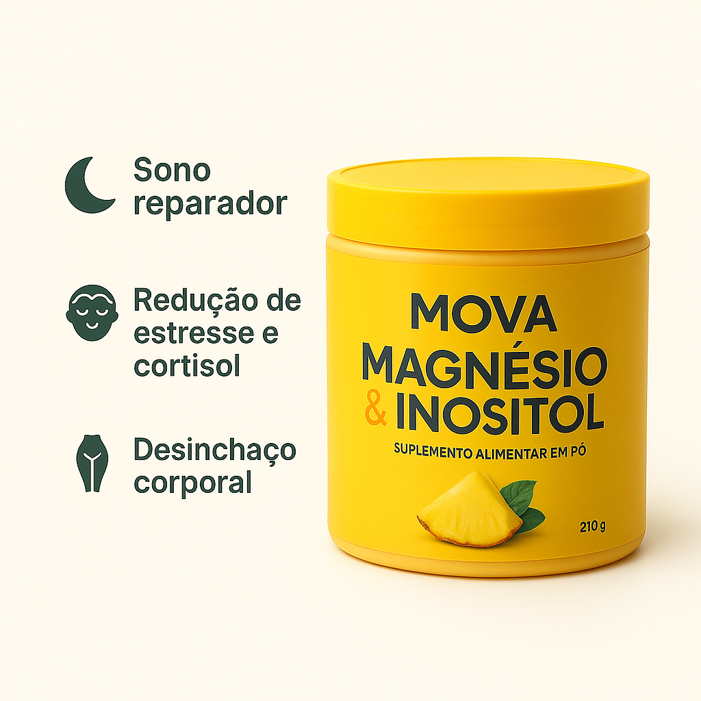 MOVA PURE®  - Magnésio & Inositol (NOVA EMBALAGEM)